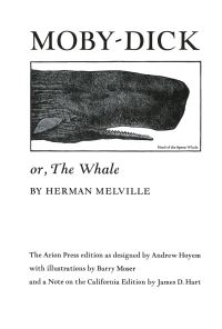 Book Cover for Moby-Dick, or, The Whale by Herman Melville