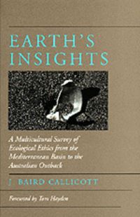 Book Cover for Earth's Insights by J Baird Callicott