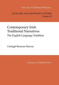Book Cover for Contemporary Irish Traditional Narrative by Clodagh Brennan Harvey