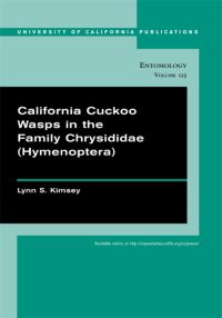 Book Cover for California Cuckoo Wasps in the Family Chrysididae (Hymenoptera) by Lynn Siri Kimsey