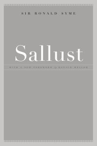 Book Cover for Sallust by Ronald Syme