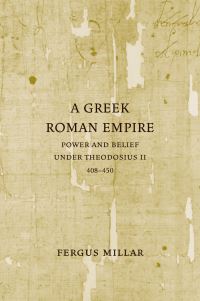 Book Cover for A Greek Roman Empire by Fergus Millar