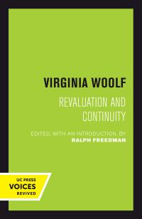 Book Cover for Virginia Woolf by Ralph Freedman