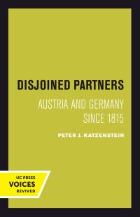 Book Cover for Disjoined Partners by Peter J. Katzenstein