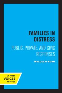 Book Cover for Families in Distress by Malcolm Bush