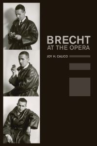 Book Cover for Brecht at the Opera by Joy Haslam Calico