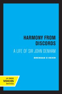 Book Cover for Harmony from Discords by Brendan O Hehir