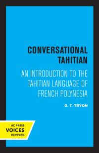 Book Cover for Conversational Tahitian by D. T. Tryon