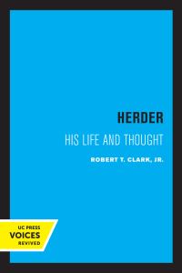 Book Cover for Herder by Robert Thomas Clark