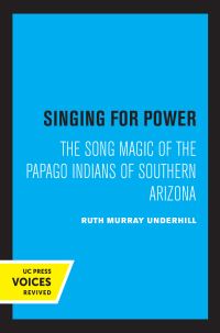 Book Cover for Singing for Power by Ruth Underhill