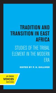 Book Cover for Tradition and Transition in East Africa by P H Gulliver