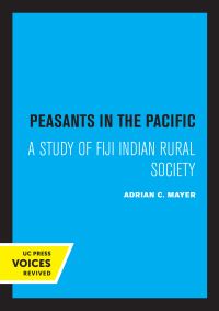 Book Cover for Peasants in the Pacific by Adrian C. Mayer