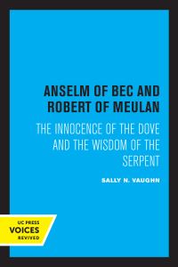 Book Cover for Anselm of Bec and Robert of Meulan by Sally N Vaughn
