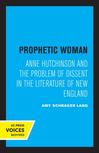 Book Cover for Prophetic Woman by Amy Schrager Lang