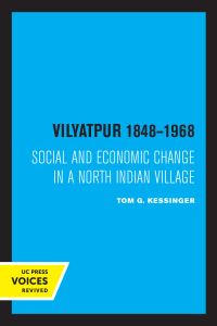 Book Cover for Vilyatpur 1848-1968 by Tom G Kessinger