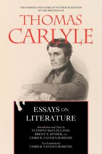 Book Cover for Essays on Literature by Thomas Carlyle