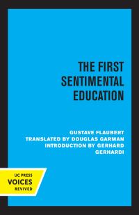 Book Cover for The First Sentimental Education by Gustave Flaubert