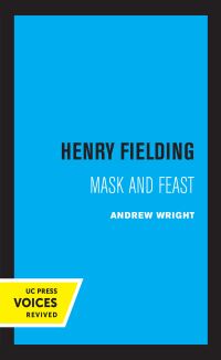 Book Cover for Henry Fielding by Andrew Wright