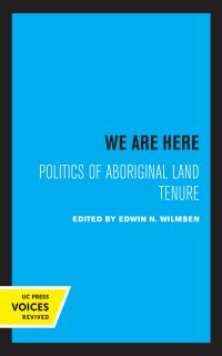 Book Cover for We Are Here by Edwin N Wilmsen