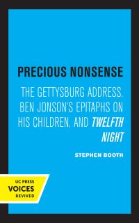 Book Cover for Precious Nonsense by Stephen Booth