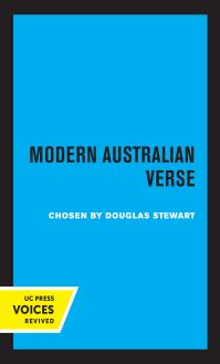 Book Cover for Modern Australian Verse by Douglas Stewart
