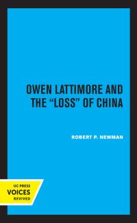 Book Cover for Owen Lattimore and the 