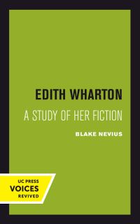 Book Cover for Edith Wharton by Blake Nevius