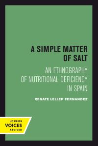 Book Cover for A Simple Matter of Salt by Renate Lellep Fernandez
