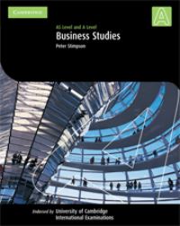 Book Cover for AS Level and A Level Business Studies by Peter Stimpson