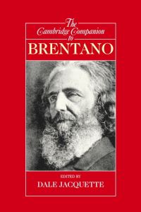 Book Cover for The Cambridge Companion to Brentano by Dale Jacquette