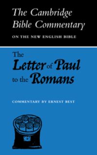 Book Cover for The Letter of Paul to the Romans by Ernest Best