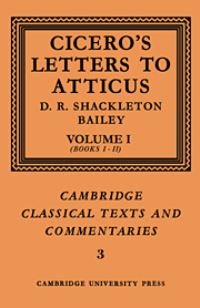 Book Cover for Cicero by Marcus Tullius Cicero, D R ShackletonBailey