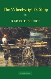 Book Cover for The Wheelwright's Shop by George Sturt