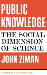 Book Cover for Public Knowledge by J M Ziman