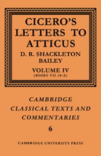 Book Cover for Cicero's Letters to Atticus by Marcus Tullius Cicero