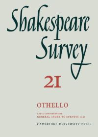 Book Cover for Shakespeare Survey 21 by Kenneth Muir