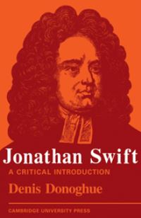 Book Cover for Jonathan Swift by Denis Donoghue