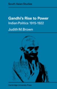 Book Cover for Gandhi's Rise to Power by Judith M Brown
