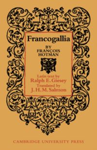 Book Cover for Francogallia by François Hotman, Ralph E Giesey, John Hearsey McMillan Salmon