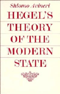 Book Cover for Hegel's Theory of the Modern State by Shlomo Avineri