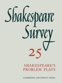 Book Cover for Shakespeare Survey 25 : [Shakespeare's Problem Plays] by Kenneth Muir