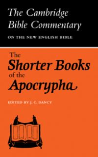 Book Cover for The Shorter Books of the Apocrypha by John Christopher Dancy, W J Fuerst, Raymond Hammer