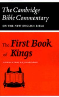 Book Cover for The First Book of Kings by Joseph Robinson