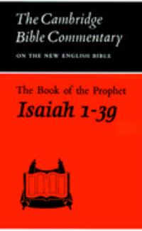 Book Cover for The Book of the Prophet Isaiah, Chapters 1-39 by A S Herbert