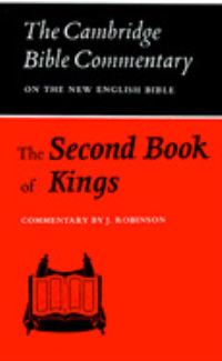 Book Cover for The Second Book of Kings by Joseph Robinson