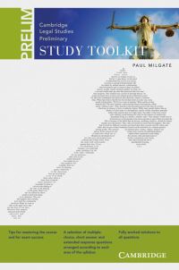 Book Cover for Cambridge Preliminary Legal Studies by Kate Dally