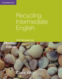 Book Cover for Recycling Intermediate English With Removable Key by Clare West