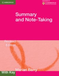 Book Cover for Summary and Note-Taking by Marian Barry