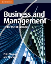 Book Cover for Business and Management for the IB Diploma by Peter Stimpson, Alex Smith