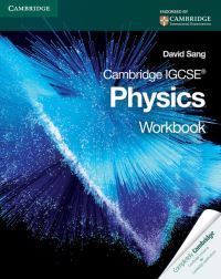 Book Cover for Cambridge IGCSE Physics Workbook by David Sang